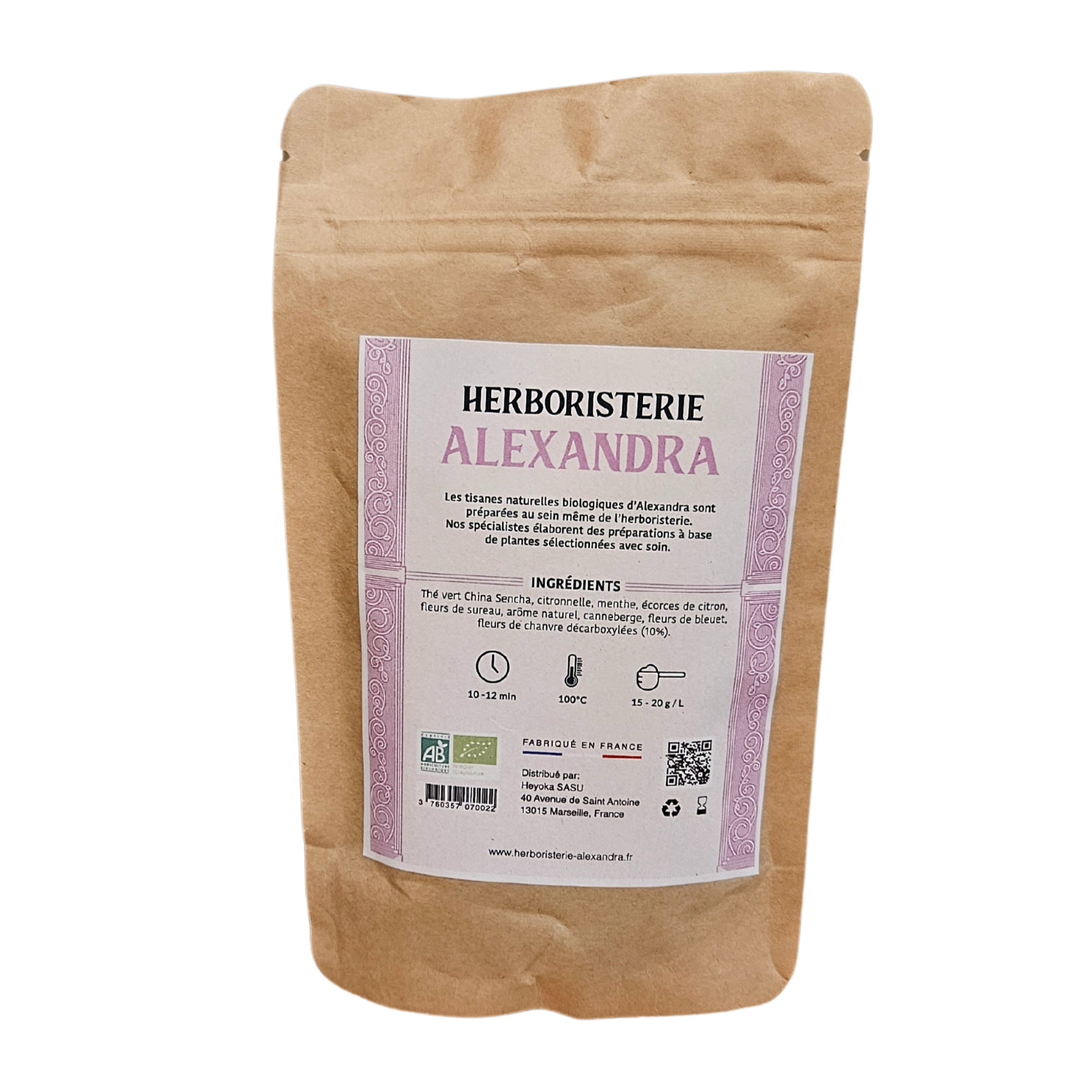 Infusion CBD réflexion