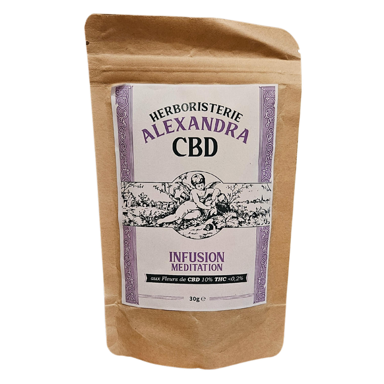 Infusion CBD méditation