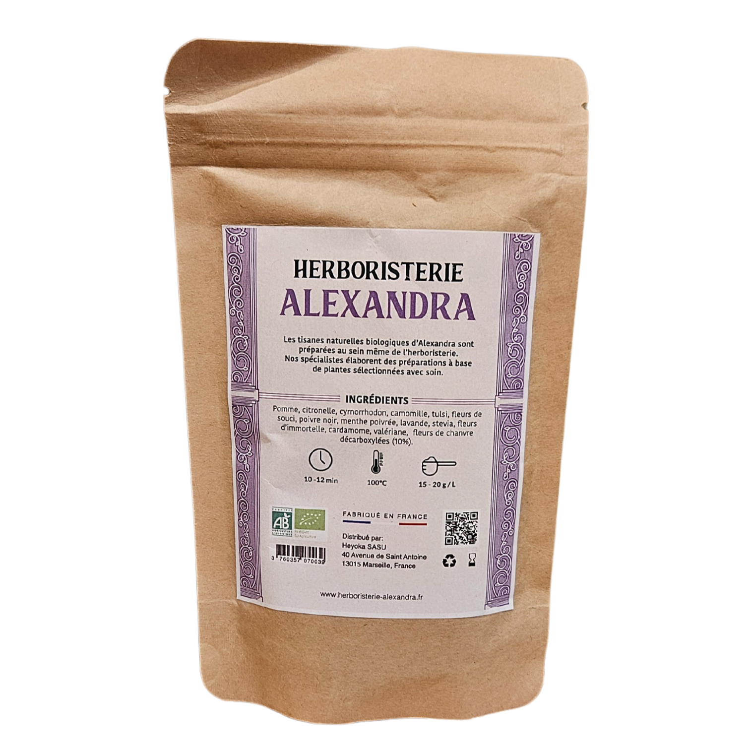 Infusion CBD méditation