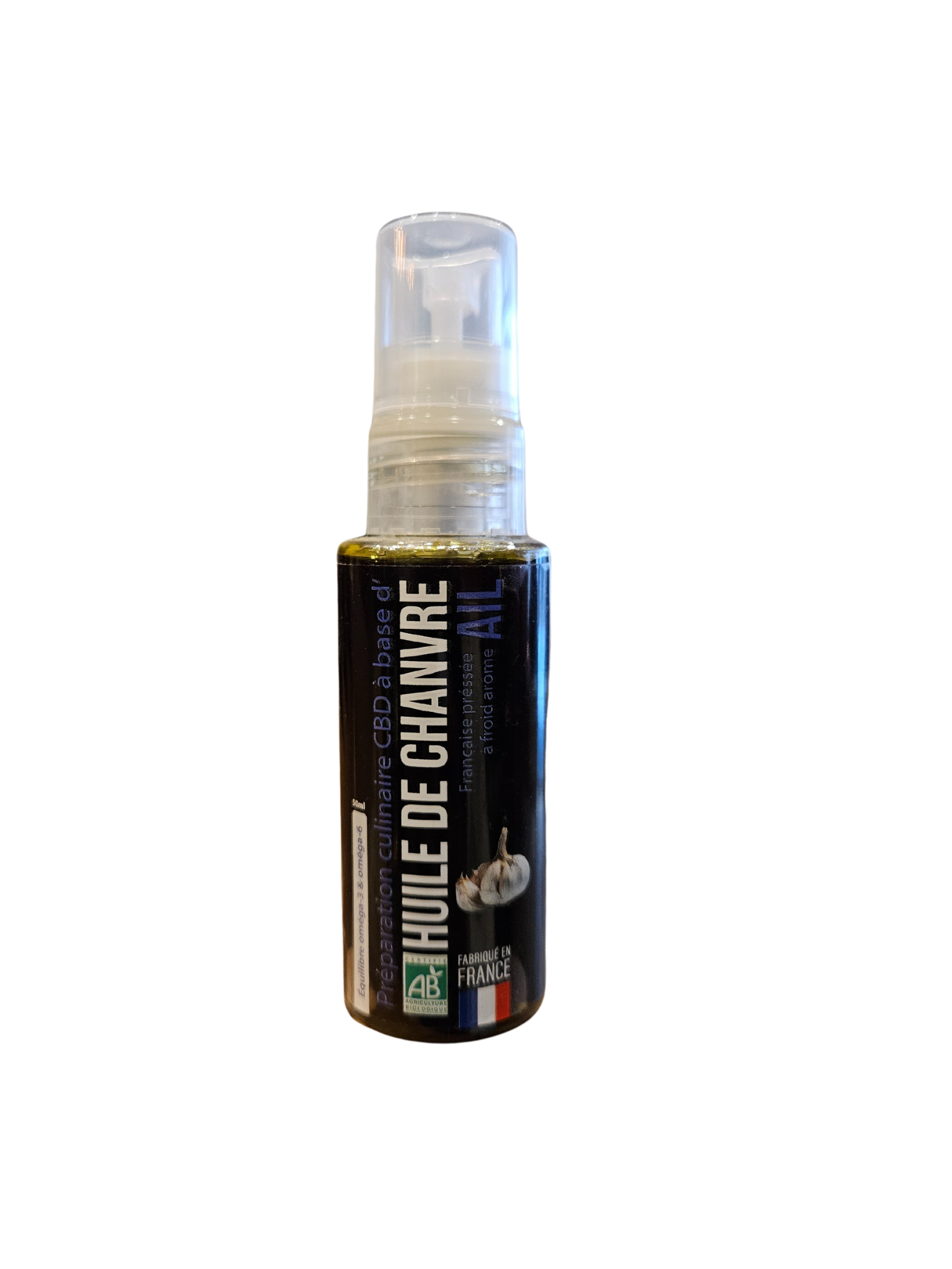 Huile culinaire CBD à l&