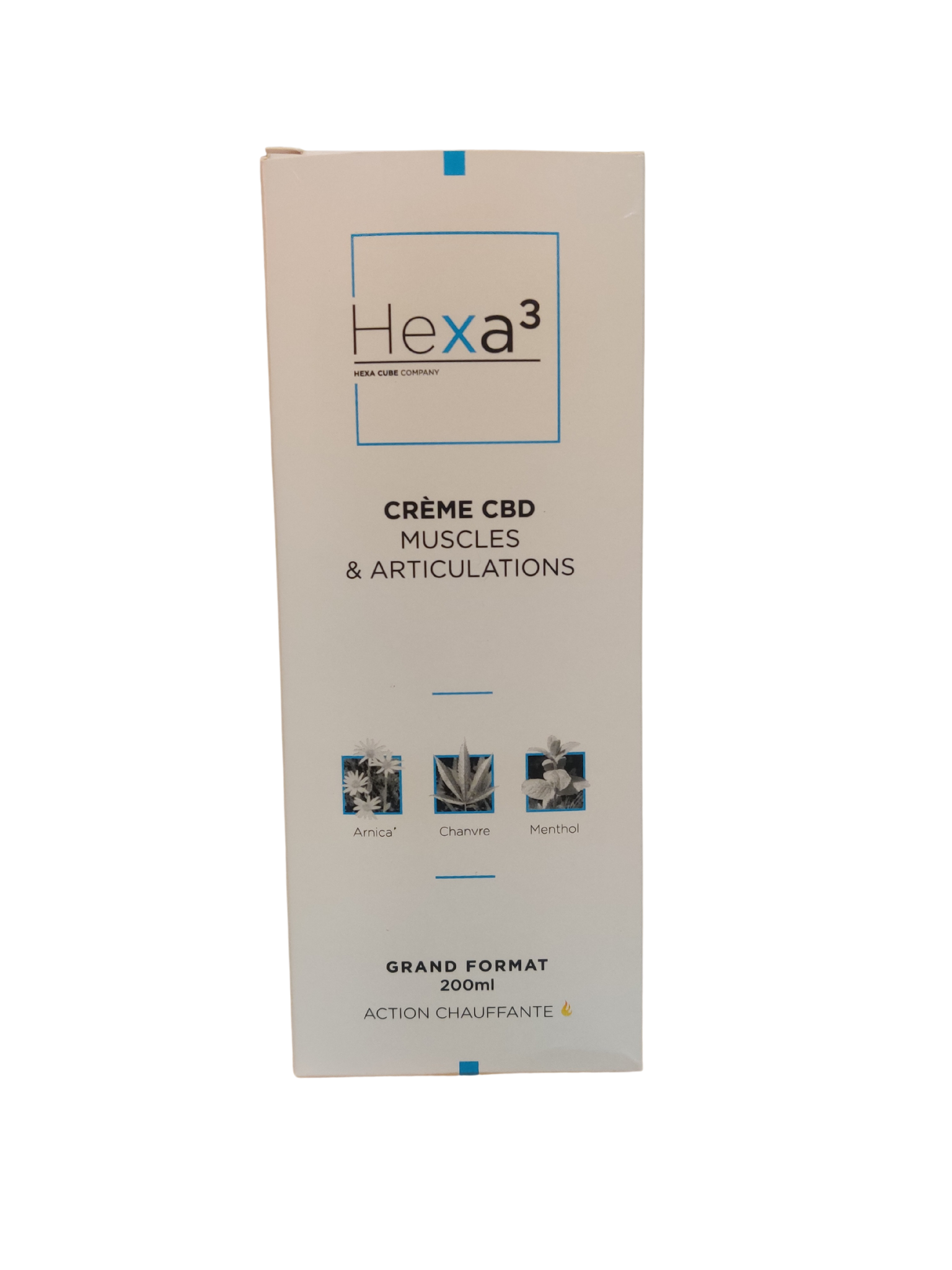 Crème CBD & Arnica Muscle et articulations Hexa3