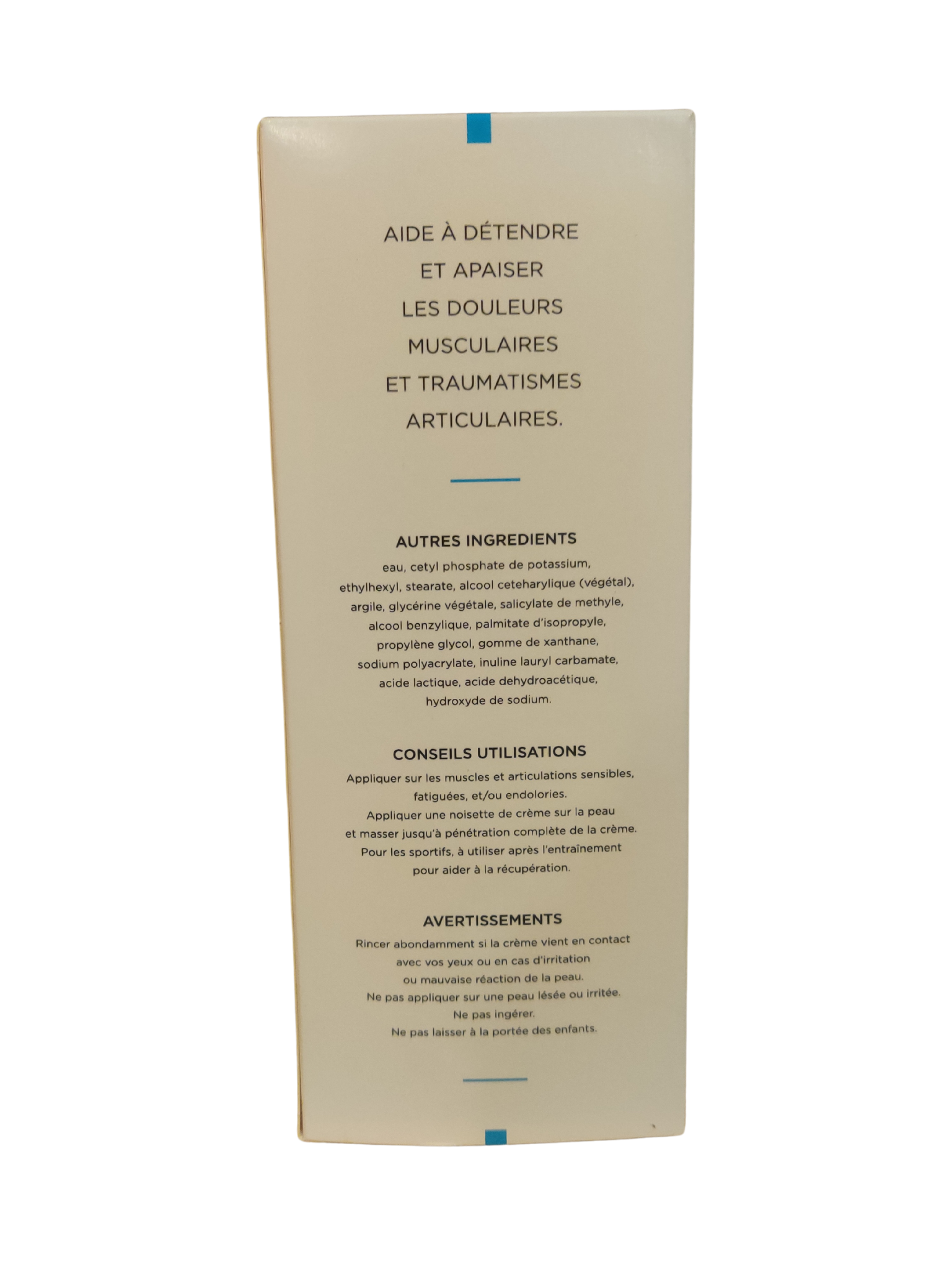Crème CBD & Arnica Muscle et articulations Hexa3