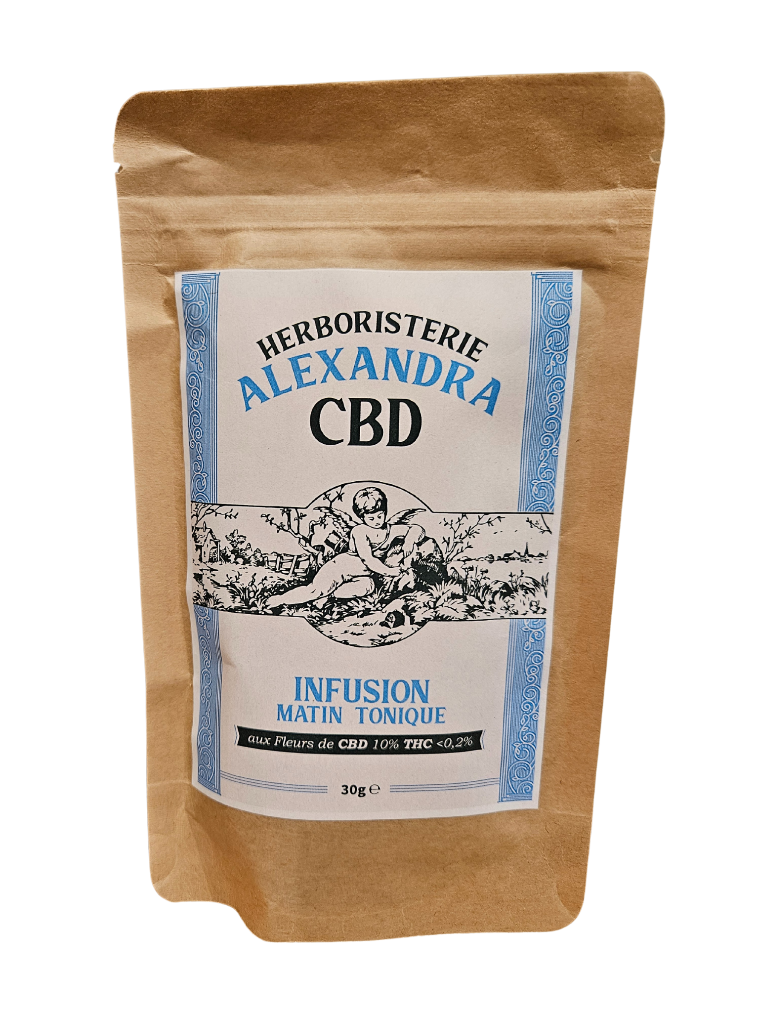 Infusion CBD matin tonique