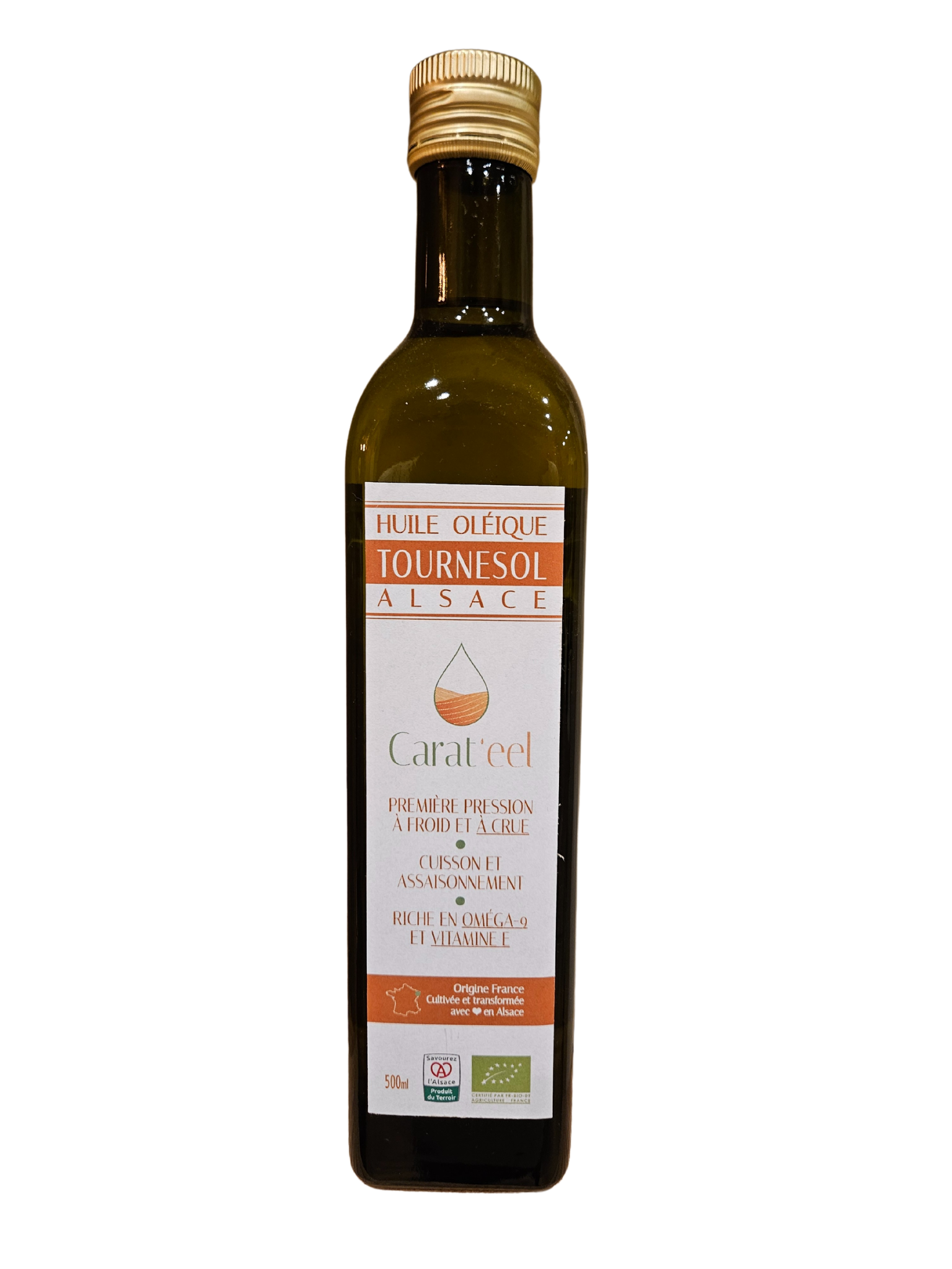 Huile de tournesol oléique bio