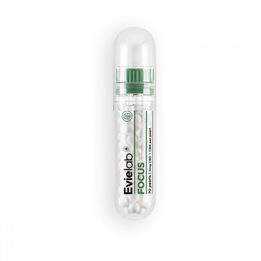 Perles CBD + CBG Evielab Focus