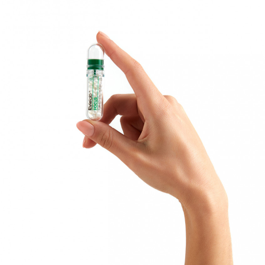 Perles CBD + CBG Evielab Focus