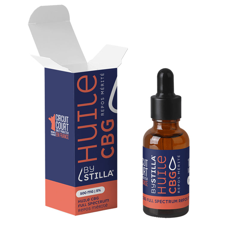 Huile CBG full spectrum choco-noisette