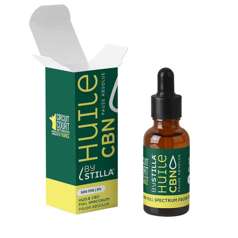 Huile CBN full spectrum orange-citron