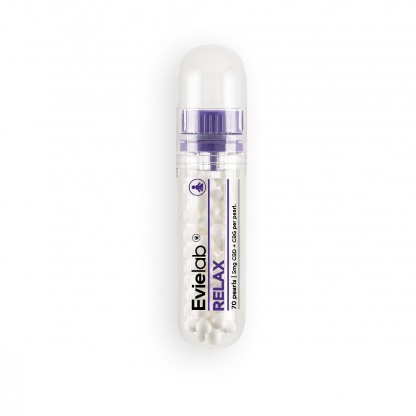 Perles CBD + CBG Evielab Relax