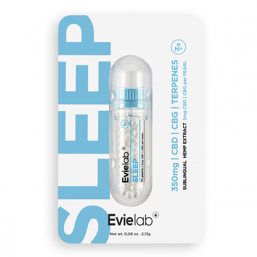Perles CBD + CBG Evielab Sleep
