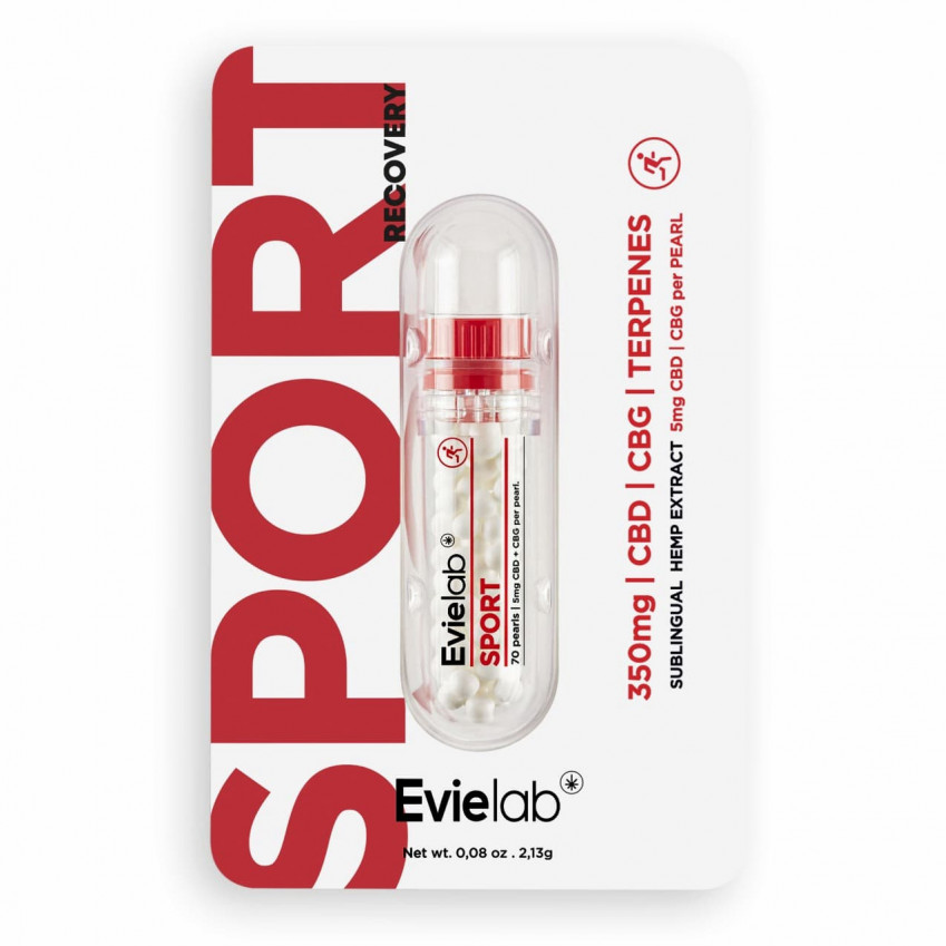 Perles CBD + CBG Evielab Sport