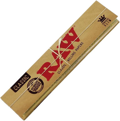 🌿 Feuilles à rouler RAW King Size Slim – Non Blanchies