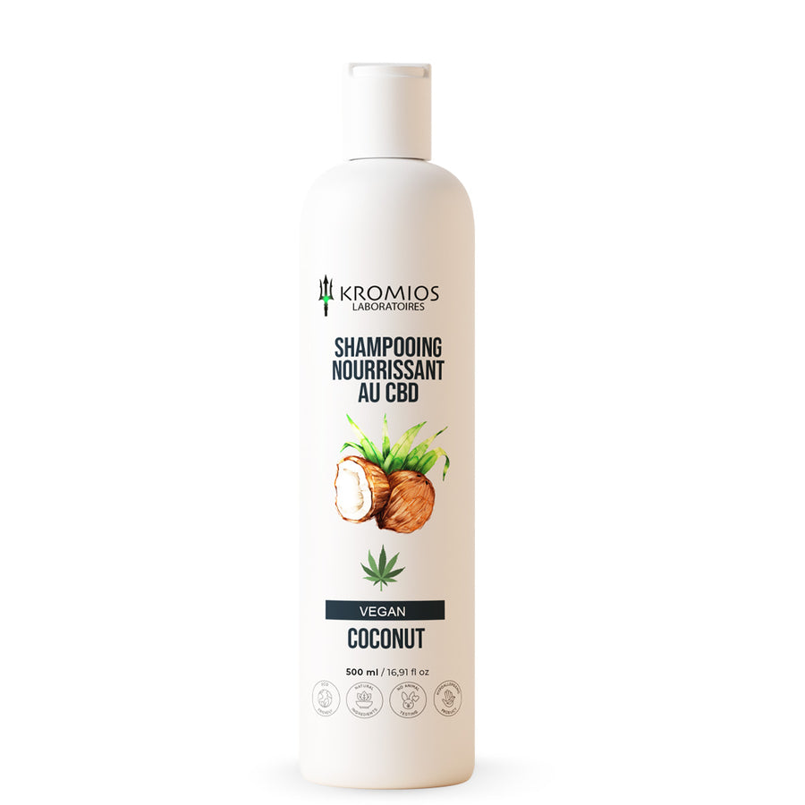 Shampooing nourrissant CBD &amp; noix de coco