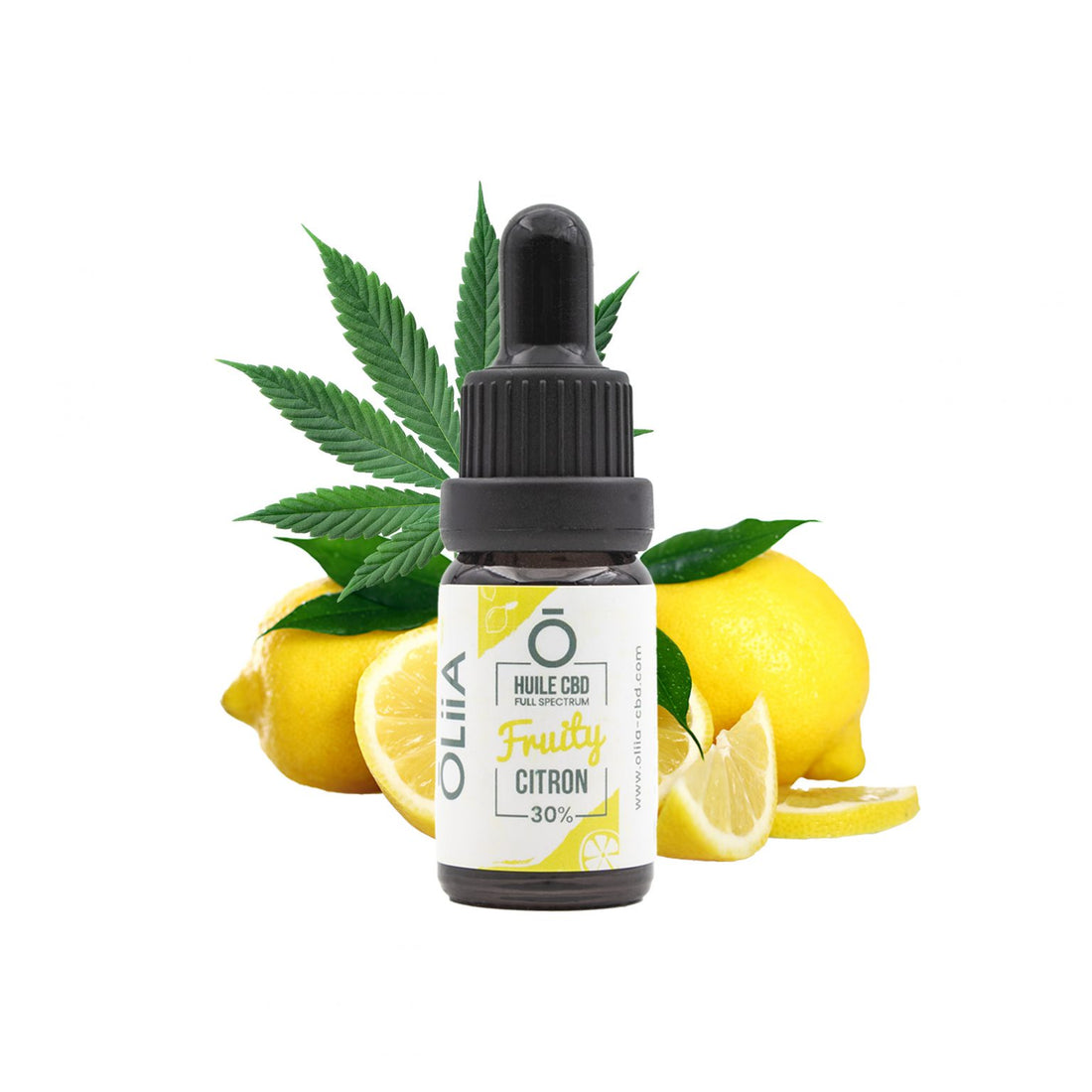 🍋 Huile CBD Full Spectrum – Citron