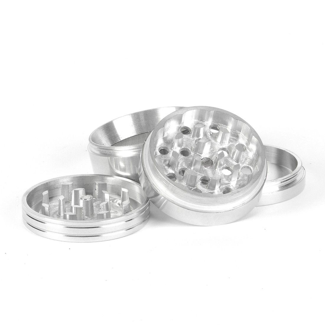 🔩 Grinder Pollinator Aluminium 50 mm – 4 Parties