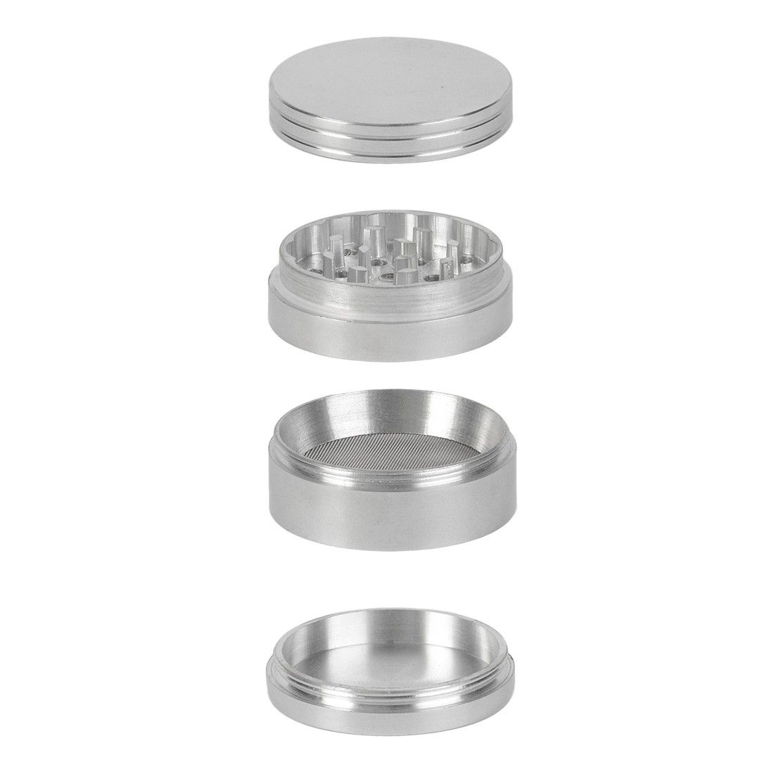 🔩 Grinder Pollinator Aluminium 50 mm – 4 Parties