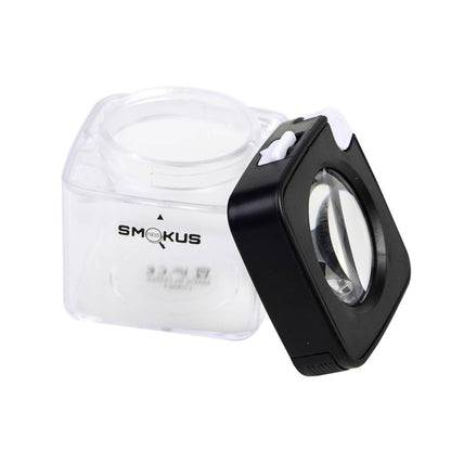 🚀 Comet Smokus Focus – Pot Hermétique avec Loupe &amp; LED
